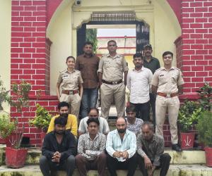 धंबोला पुलिस ने जुआ खेलते हुए 7 जुआरियों को किया गिरफ्तार