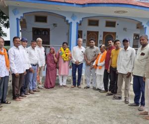 भाजपा के जिला महामंत्री बने सूरमाल  परमार, देव सोमनाथ मंडल के कार्यकर्ताओं ने किया स्वागत