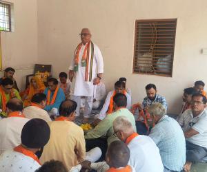 भाजपा का हर कार्यकर्ता पार्टी की रीढ़ की हड्डी है, उसके सुख - दुख में पार्टी  भागीदारी निभाएगी - भाजपा जिलाध्यक्ष पटेल